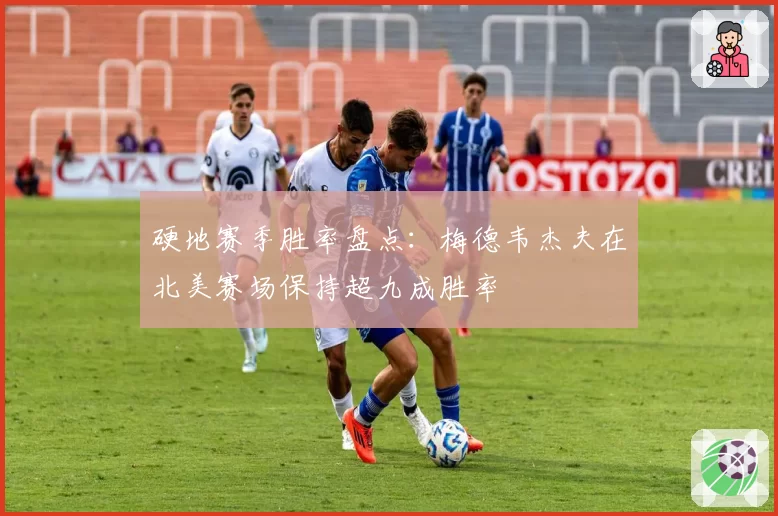 硬地赛季胜率盘点：梅德韦杰夫在北美赛场保持超九成胜率